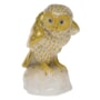 Herend Small Owl Butterscotch