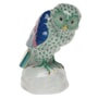 Herend Small Owl Green