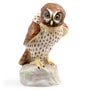 AK422 - Herend Small Owl Natural & Fishnet