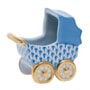 AK291 - Herend Baby Carriage, Blue