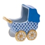 AK297 - Herend Baby Carriage, Sapphire