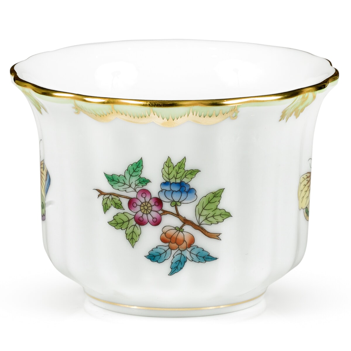Herend Princess Victoria Mini Cachepot with Feet - Thumbnail 3
