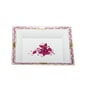 Herend Jewelry Tray, Chinese Bouquet Raspberry