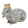Herend Royal Bunny Figurine, Black