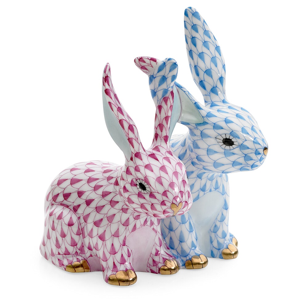Herend Twisted Bunnies