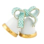 Herend Wedding Bells, Green
