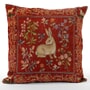 AF133 - Medieval Rabbit Tapestry Pillow