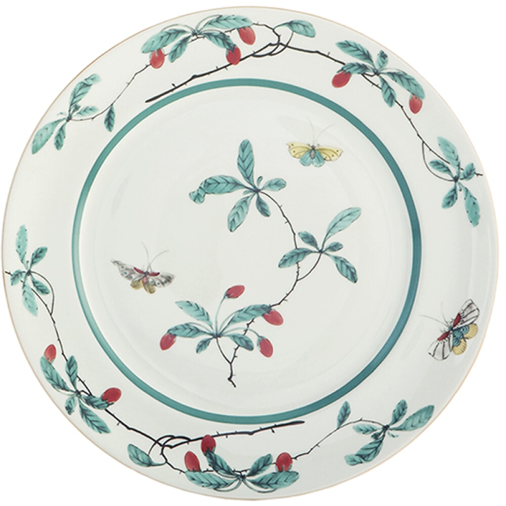 Mottahedeh Famille Verte Tureen & Stand