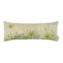 BG429 - White Umbels on Natural Tapestry Pillow, Lumbar