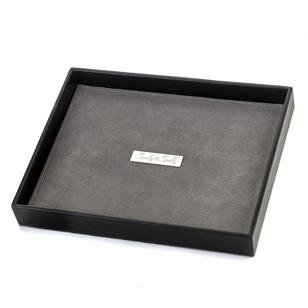 EXCLUSIVE Leather Tray Pocket Emptier