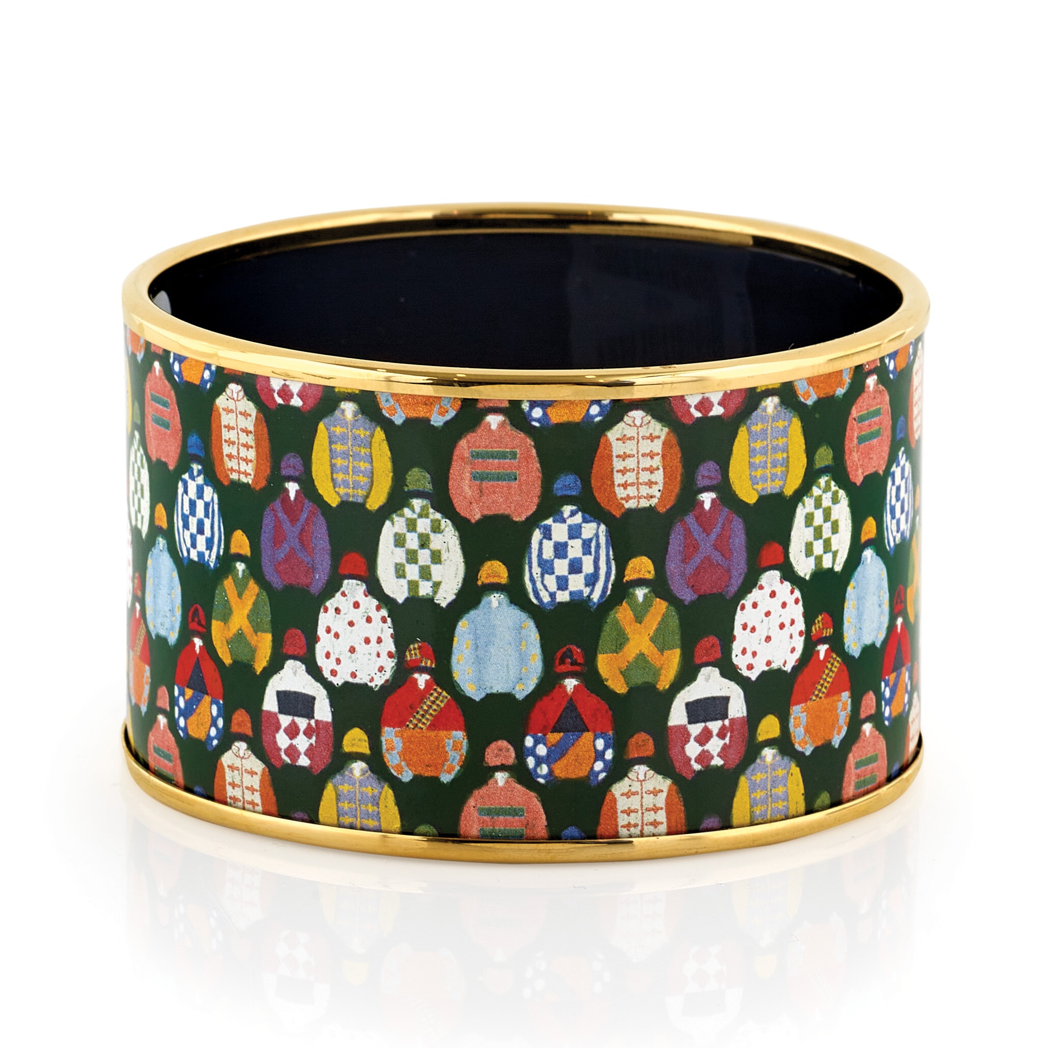 EXCLUSIVE Halcyon Days Racing Silk Green Cuff
