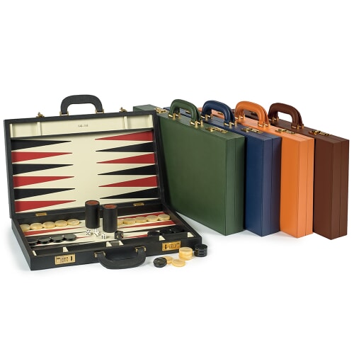 Leather Backgammon Set