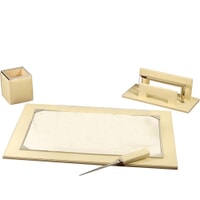 Italian Leather Desk Set 0