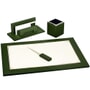 AA406 - Four-Piece Desk Set Green