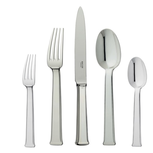Ercuis Sequoia Stainless Steel 5-Piece Place Setting