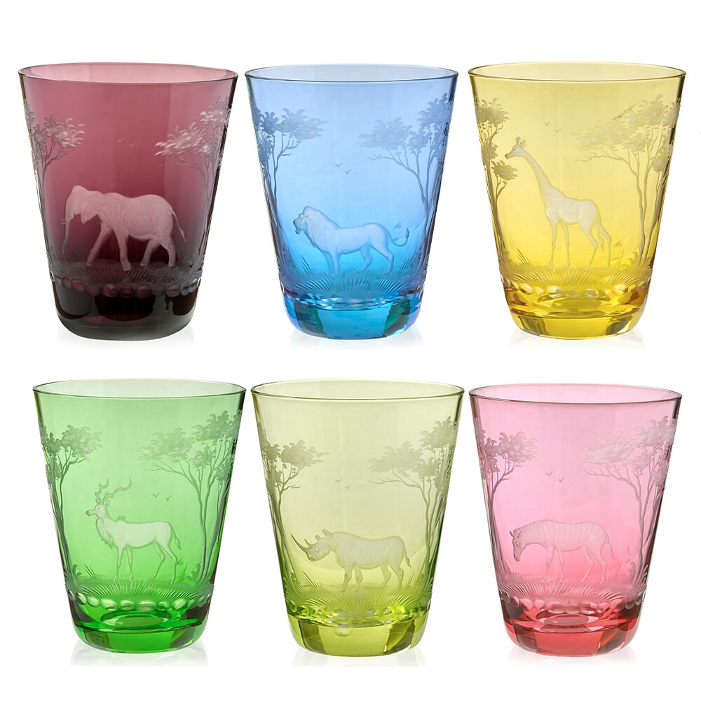 Kilimanjaro Crystal Tumblers