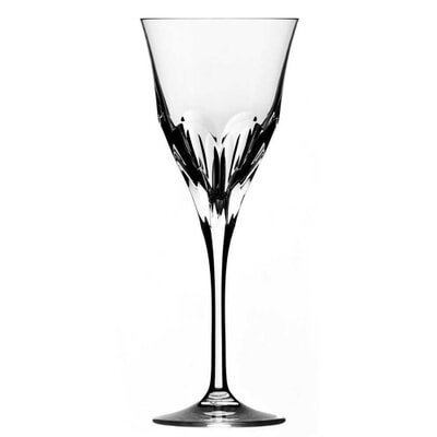 Varga Lisbon wine glass. Fancy crystal makes wine taste even better!