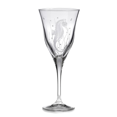 Varga Lisbon wine glass. Fancy crystal makes wine taste even better!