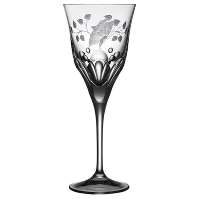 Varga Lisbon wine glass. Fancy crystal makes wine taste even