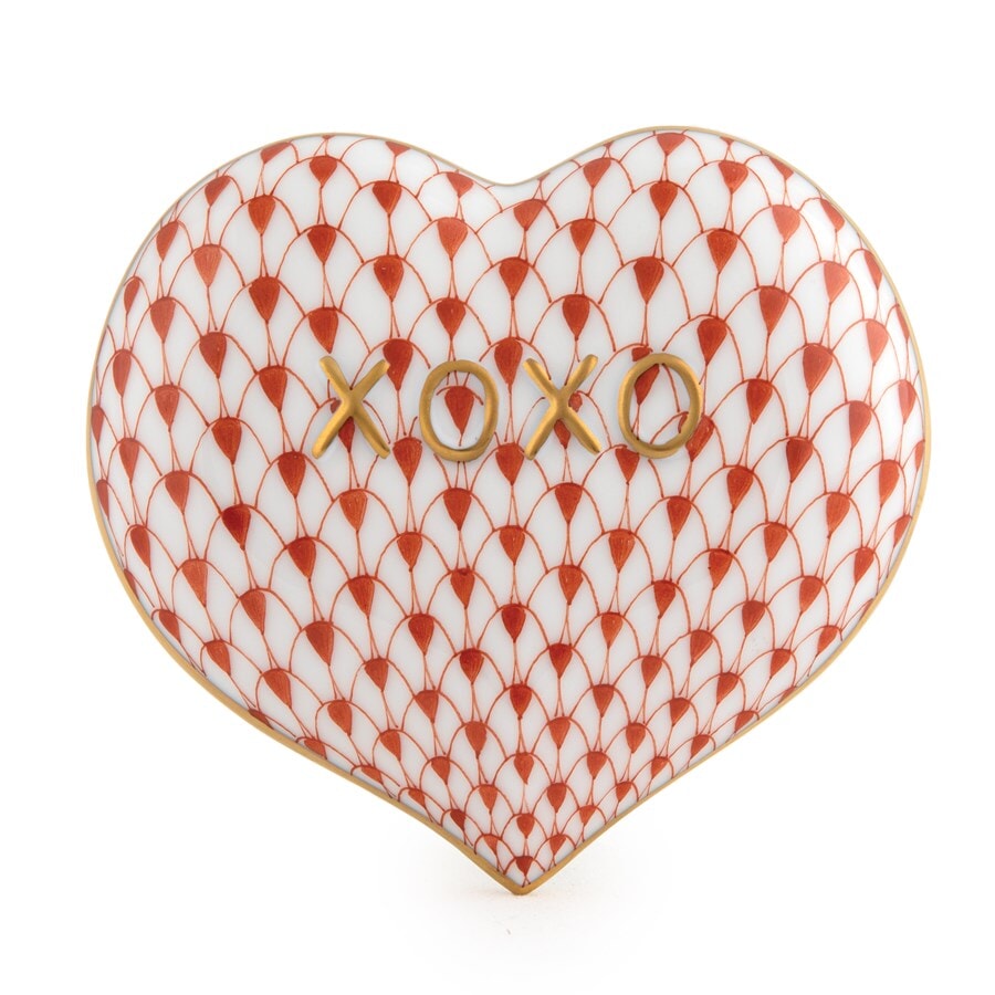 Herend Hugs and Kisses Hearts
