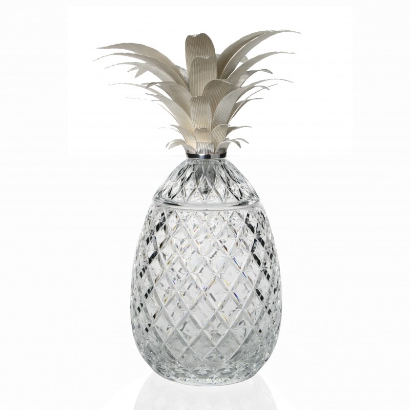 William Yeoward Crystal Isadora Pineapple Centerpiece