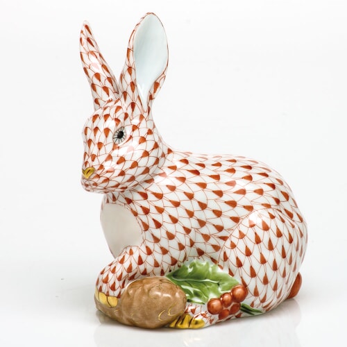 Herend Winter Bunny, Rust