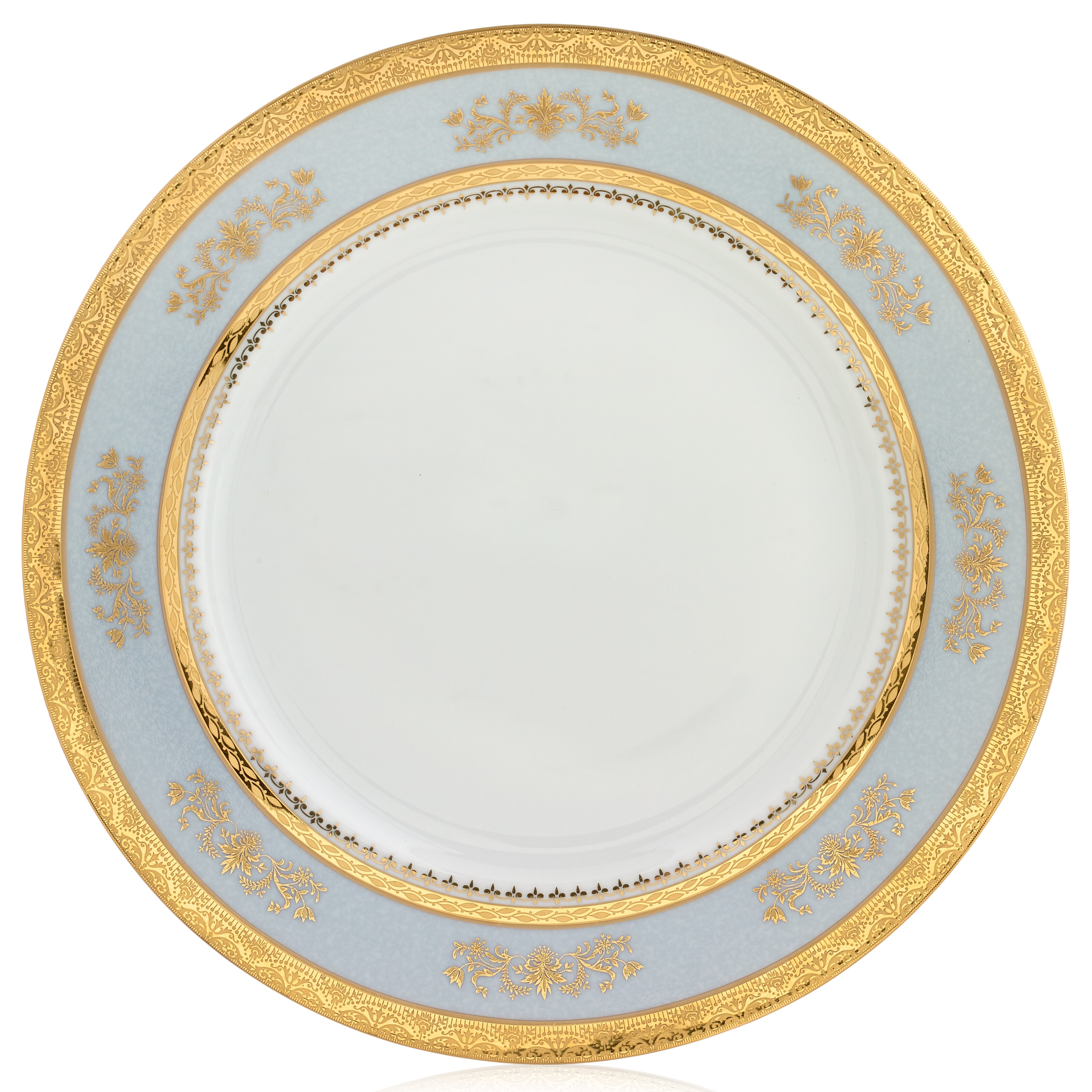 Philippe Deshoulieres Orsay Powder Blue Dinner Plate