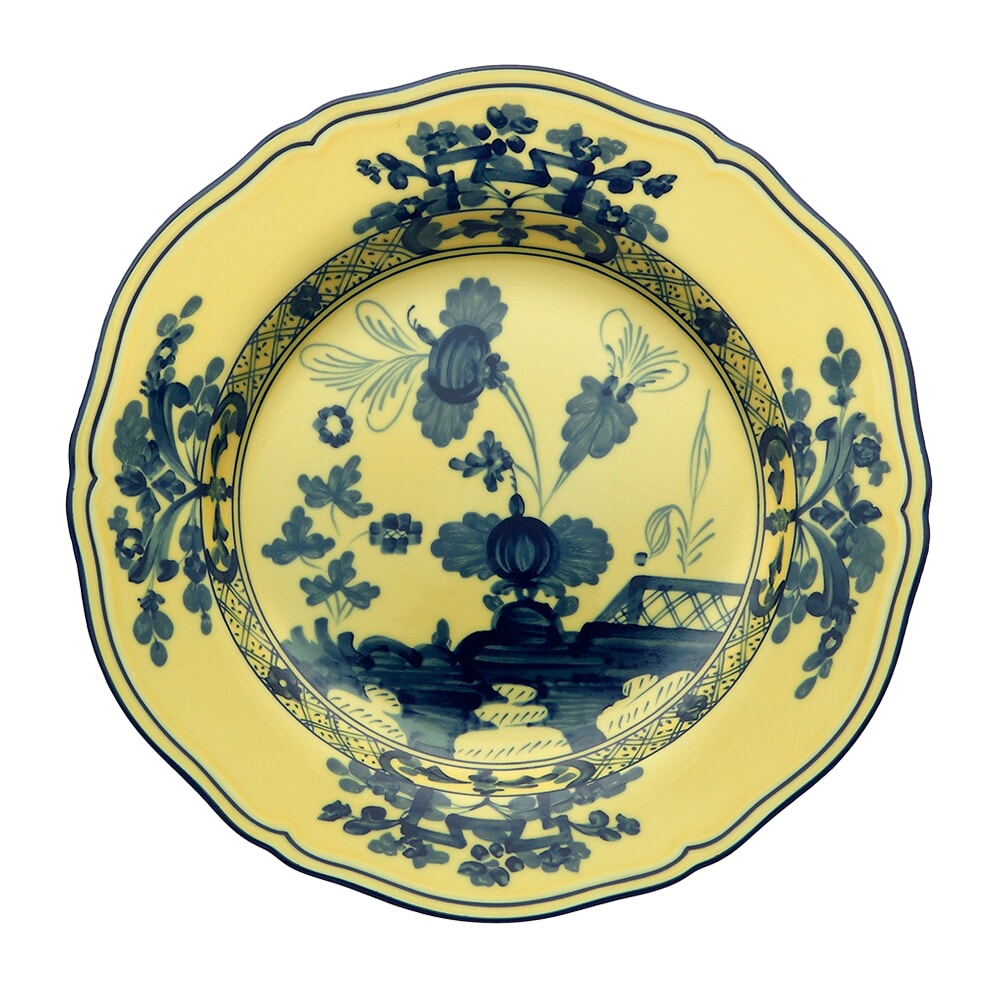 Ginori 1735 Oriente Italiano Salad/Dessert Plate - Yellow
