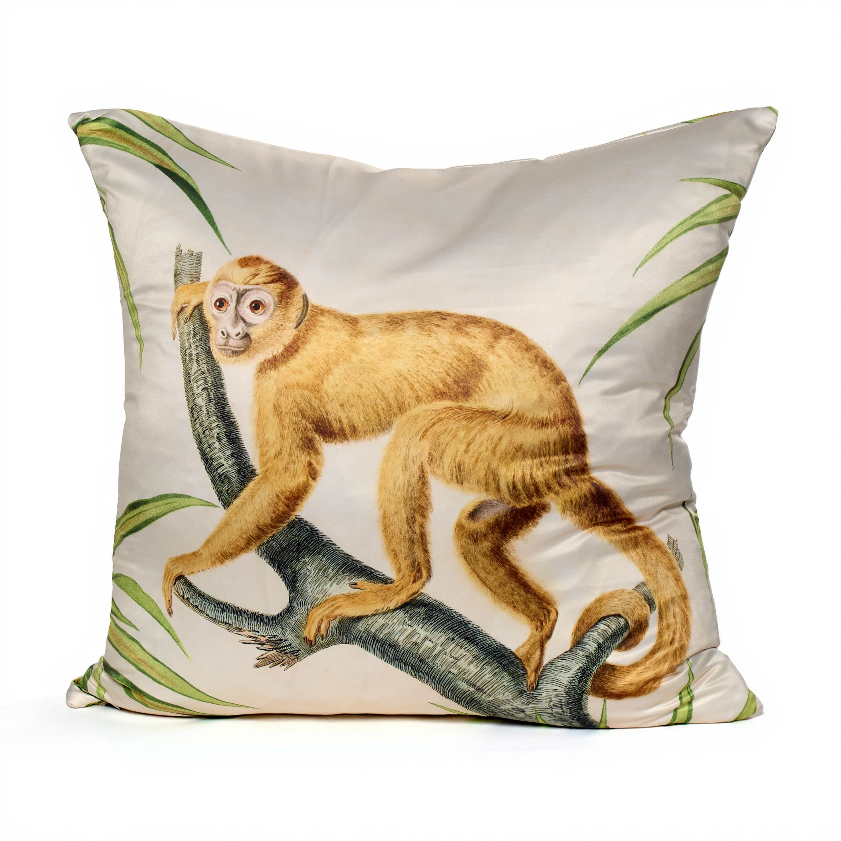 Scully & Scully Golden Monkeys on Butter Pillow