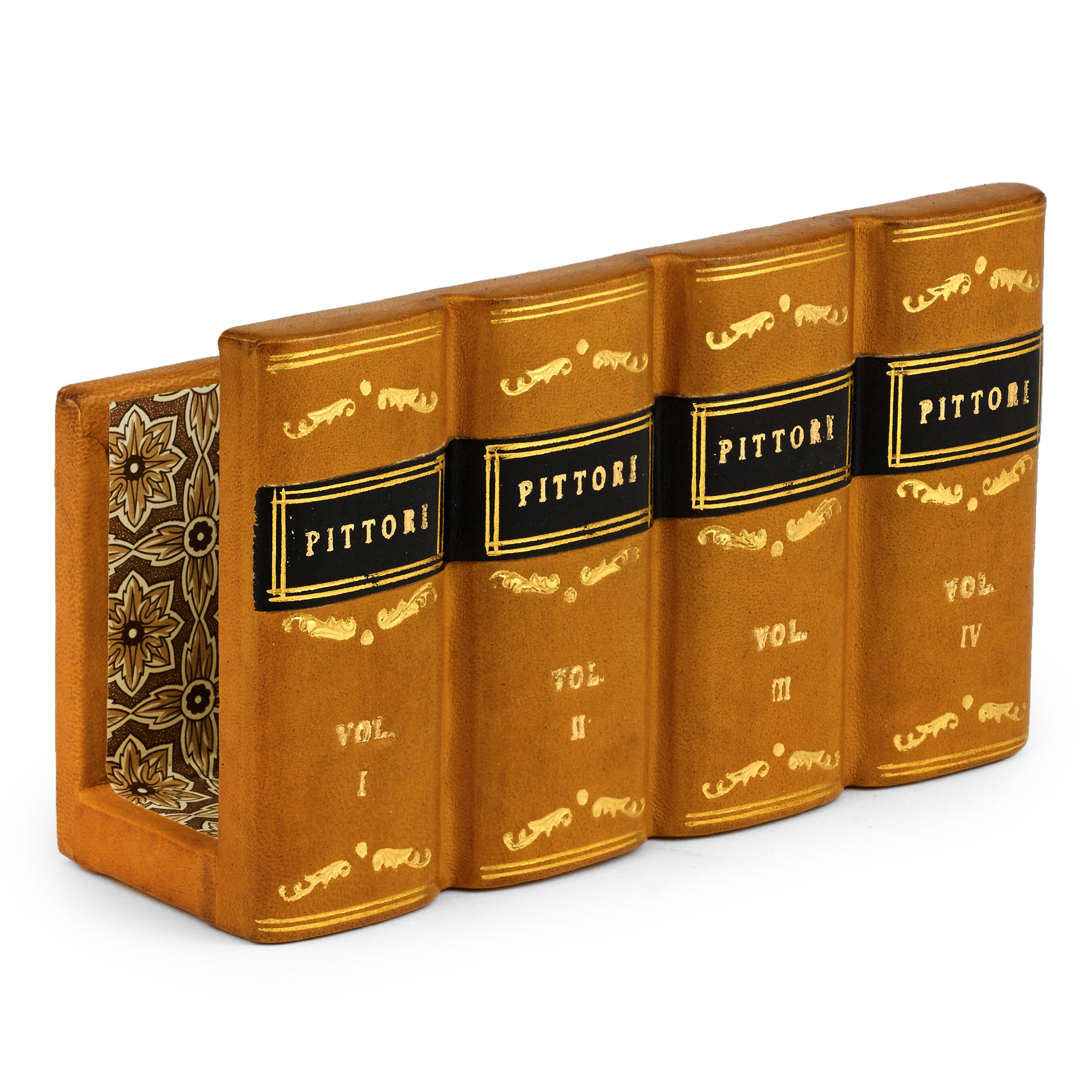 EXCLUSIVE Leather Books Letter Racks