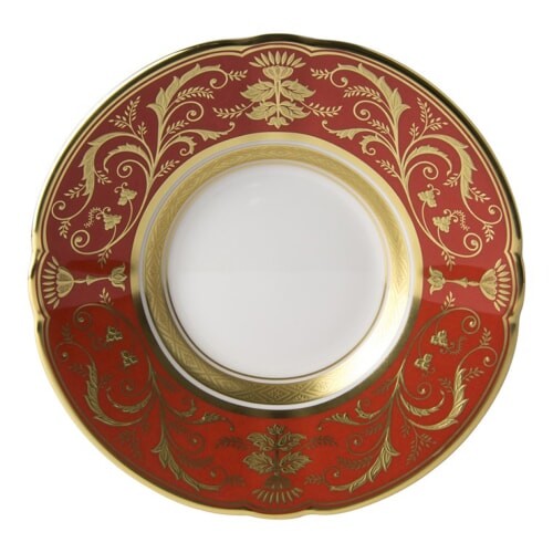 Regency Red Coffee Saucer