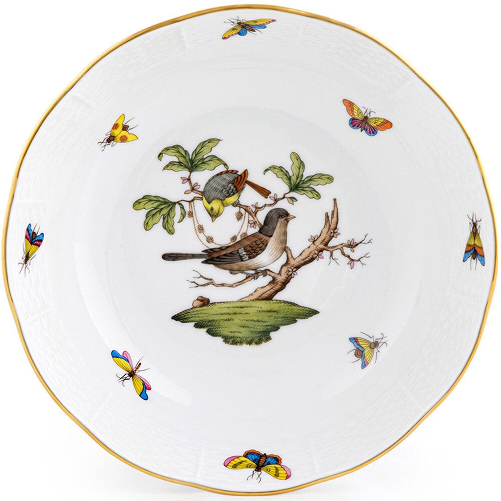 Herend Rothschild Bird Dinner Plate - Thumbnail 2