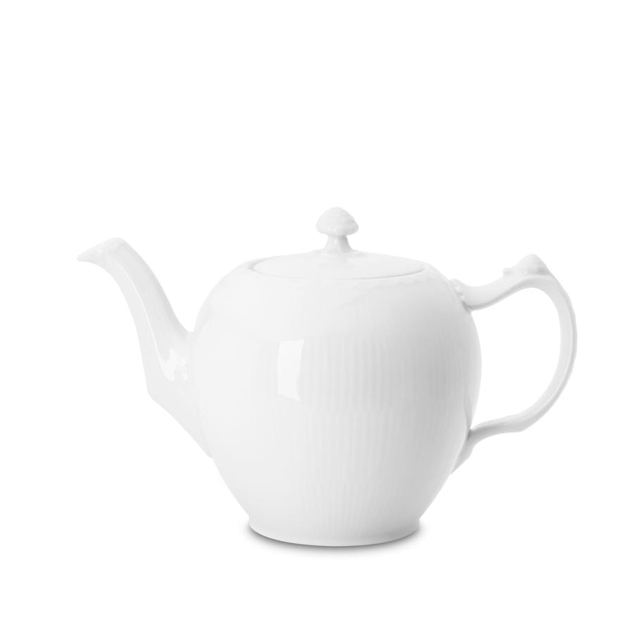 Royal Copenhagen Fluted Half Lace Teapot