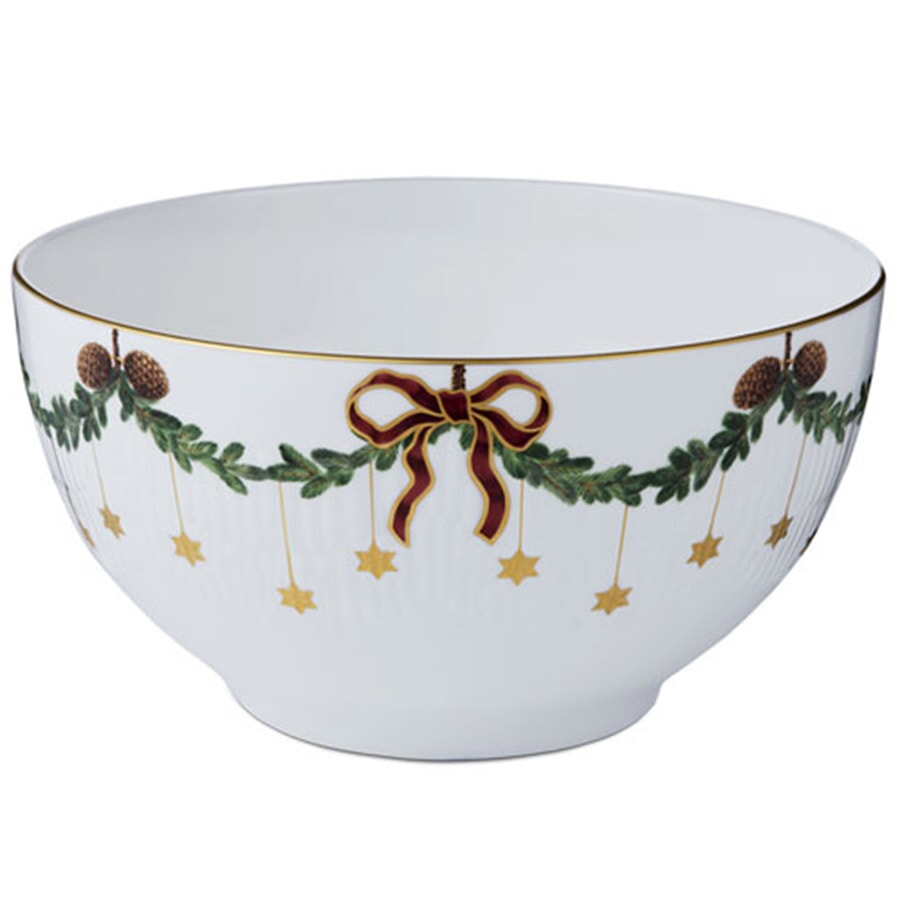 Royal Copenhagen Star Fluted Serving Bowl