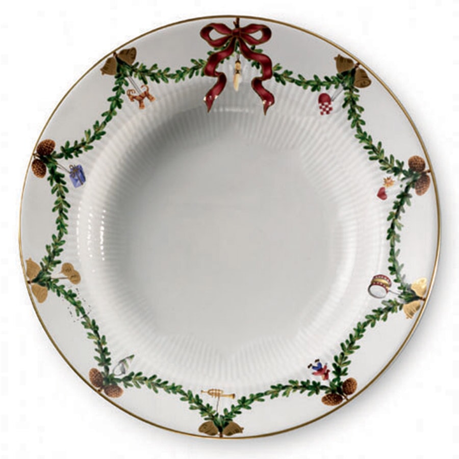 Royal Copenhagen Star Fluted Soup Bowl - Thumbnail 5