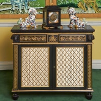AY618 - Regency Mahogany Side Cabinet 2