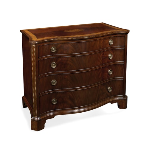 Shell Chest Drawers Chest of Drawers with Shell Inlay