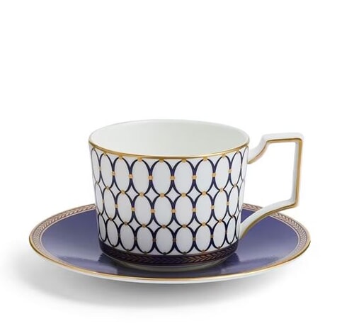 Renaissance Gold Teacup & Saucer 0