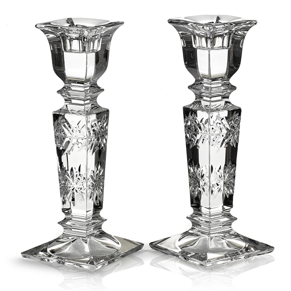 William Yeoward Crystal Tessa Candlesticks - Thumbnail 5
